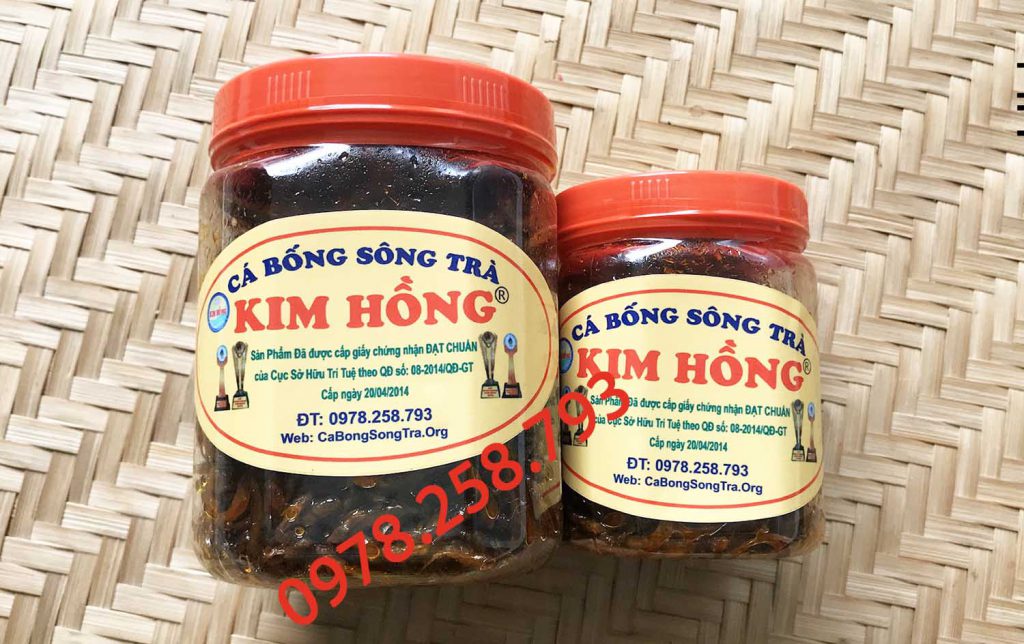 cá bống sông trà