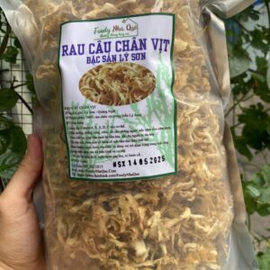 rau chân vịt khô